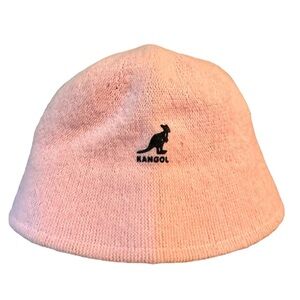 Vintage Y2K Kangol Angora Pink Fuzzy Fur Bucket Hat